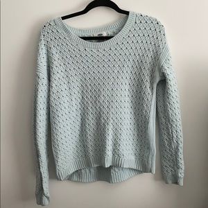 Baby Blue Knit Sweater